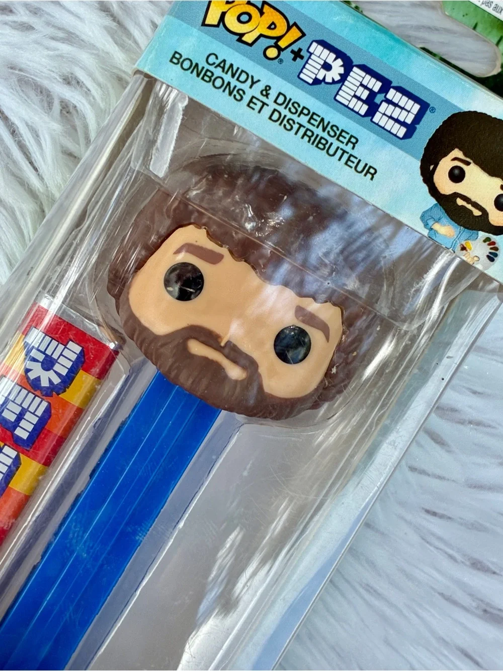 NEW Funko Pop! PEZ Bob Ross Candy Dispenser - Factory Sealed